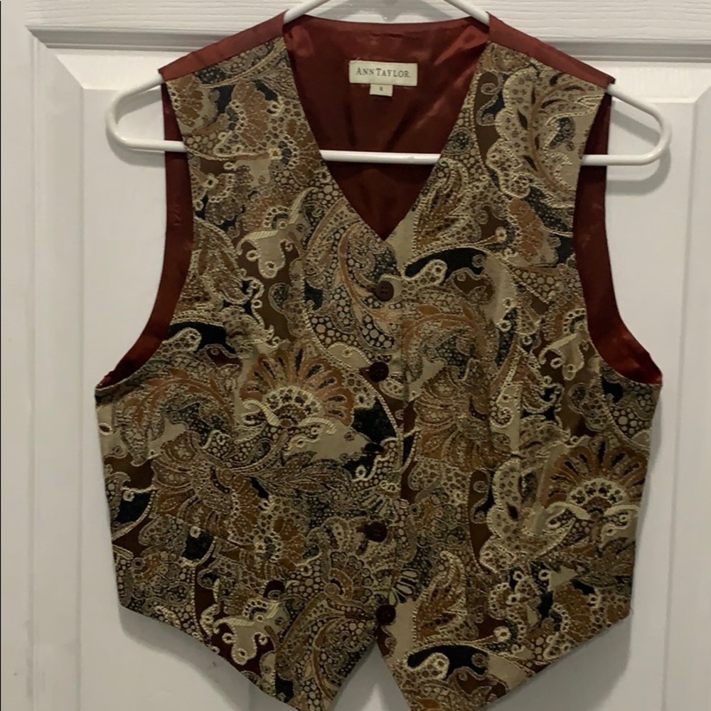 ann taylor size 8 vest